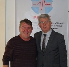 Takimi i Kryetarit të FSSHK-së Dr. Blerim Syla me Kryetarin e BSPK-së Z. Avni Ajdini