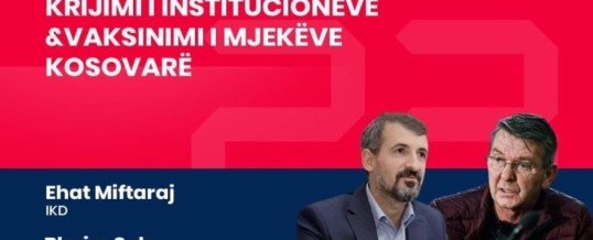Intervista e Kryetarit të FSSHK-së Dr.Blerim Syla të dhënë në ATV në ora 23:00 lidhur me vaksinimin e mjekëve kosovarë në Shqipëri