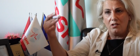 Intervista e Kryetarës së FSSHK-së Znj.Tevide Imeri për RTK-ë me temë ” kundër shkëputjës së kontratës kolektive sektoriale”