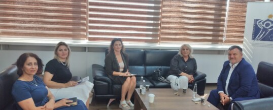 Takim i Kryetarës së FSSHK-së Znj.Tevide Imeri me Avokatin e Popullit Z.Naim Qelaj